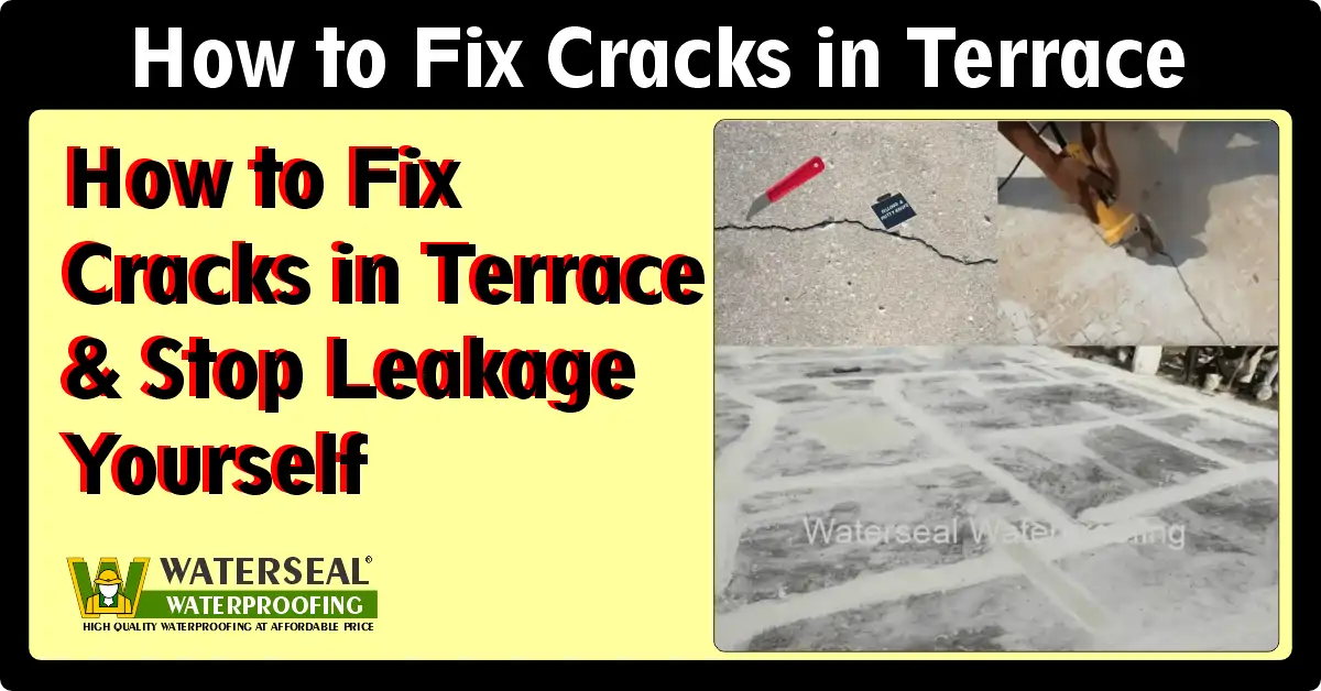 How to fix Cracks in Terrace