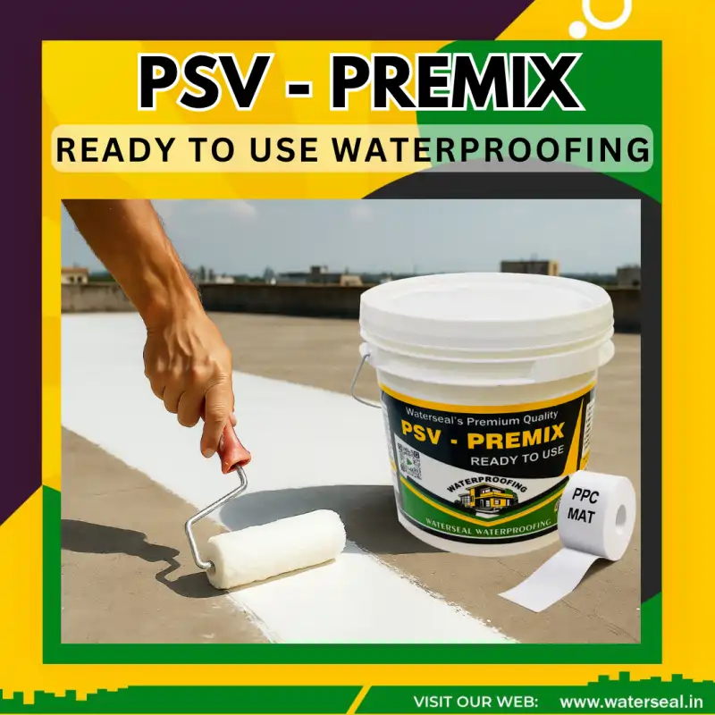 વોટરપ્રૂફિંગ કરો - PSV Premix સાથે
