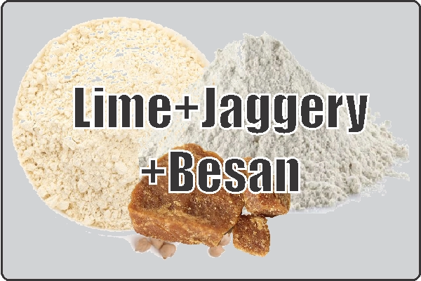Lime+Jaggery + besan વોટરપ્રૂફિંગ પદ્ધતિઓનો ઈતિહાસ