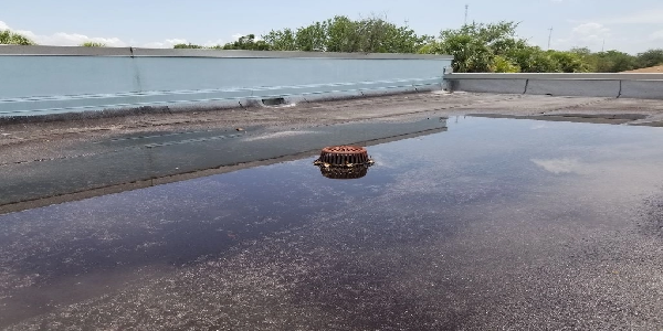 છત પર પાણી ભરાયેલું રહેવું (Standing Water on Terrace)