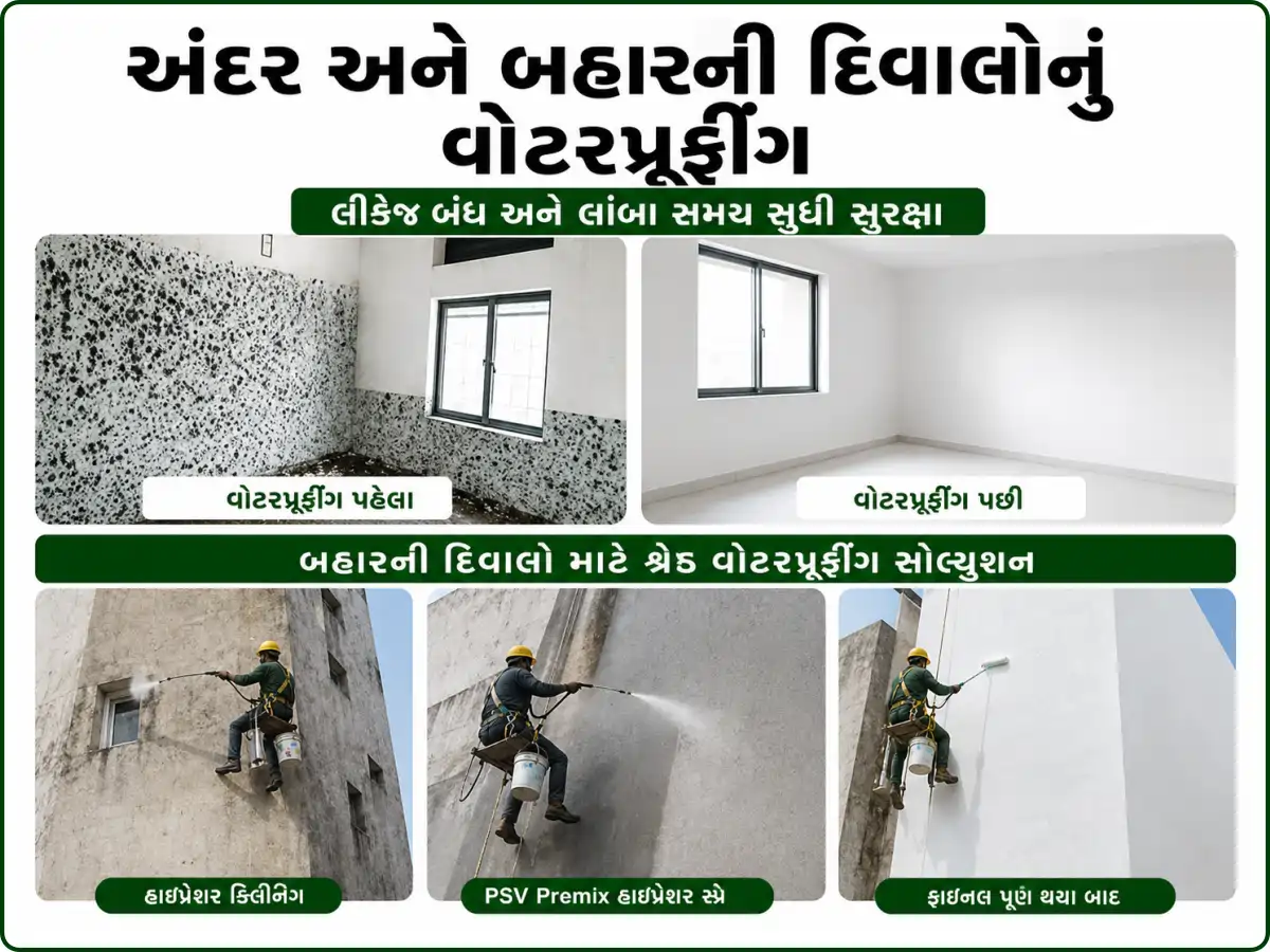 interior-exterior wall waterproofing